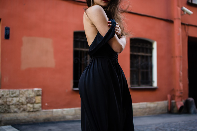 Sommerkleid Schwarz Kleid